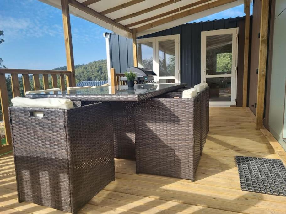 Charmant Et Spacieux Mobil Home Rocbaron Экстерьер фото